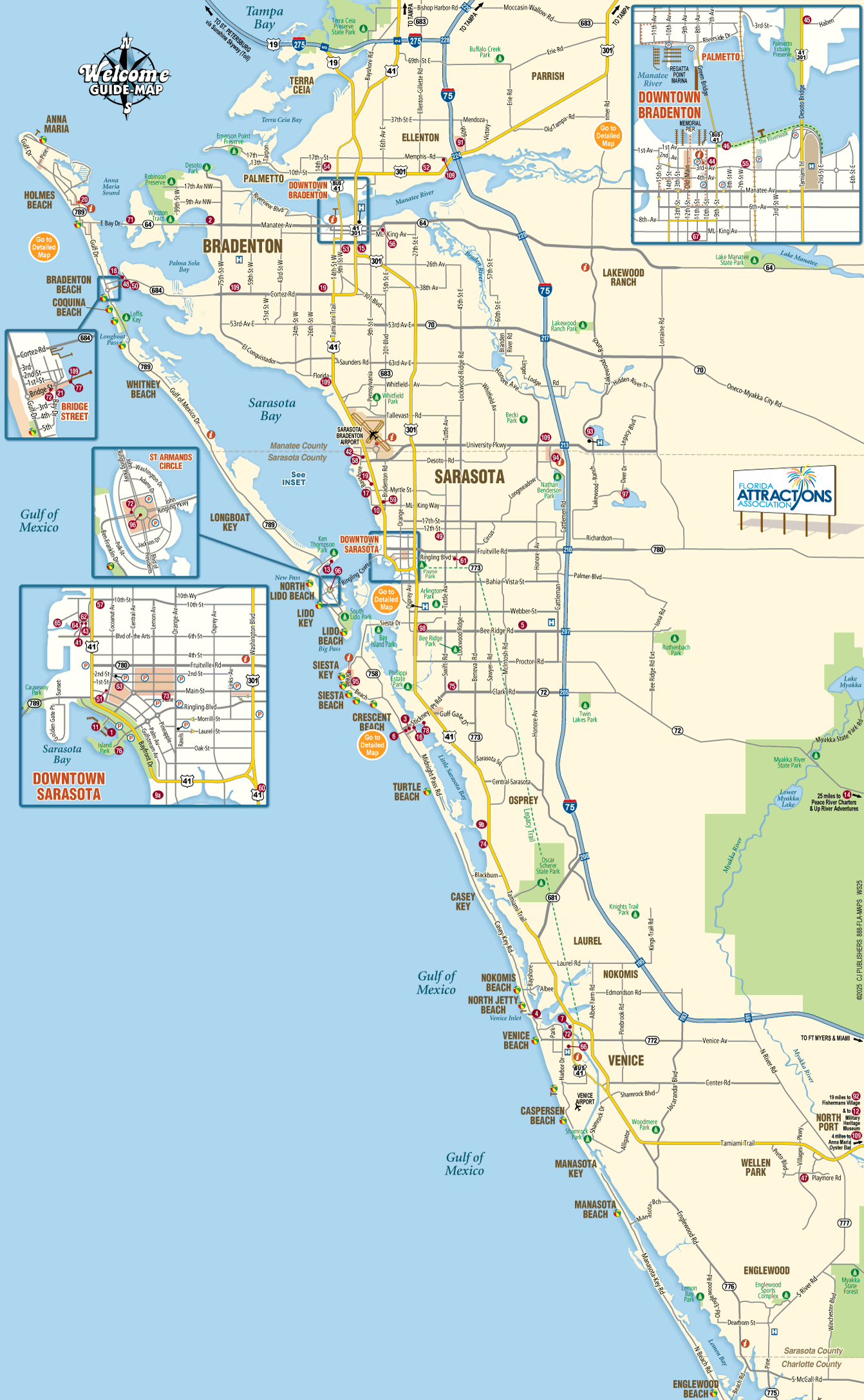 Sarasota Florida Map Florida Map